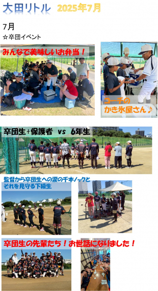 2025年7月ハイライト